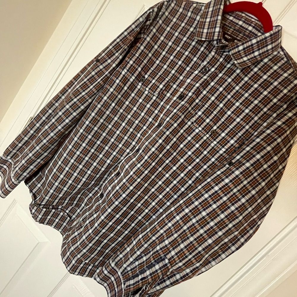 Michael Kors Mens Button Up shirt XXL